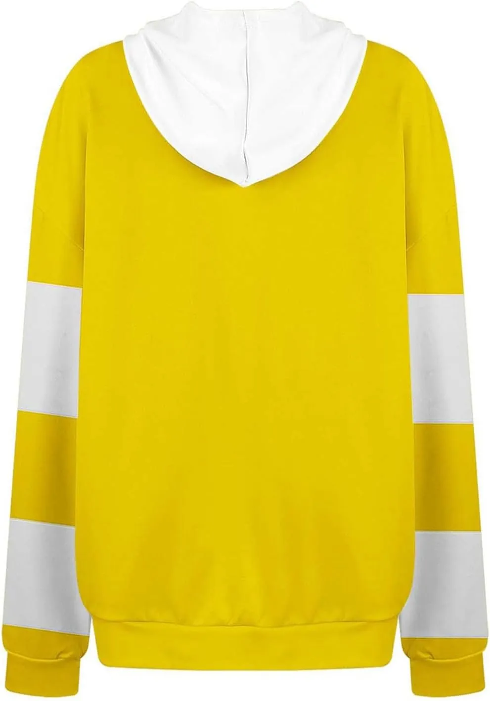 Hoodies for Women Casual Long Sleeve Color Block Tops Oversized Sweatshirts Cute Loose Fitted Pullover with Pockets