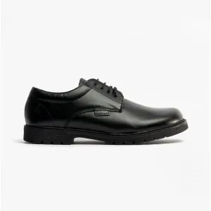 Hush Puppies POLLY SNR Girls Derby Shoes Black