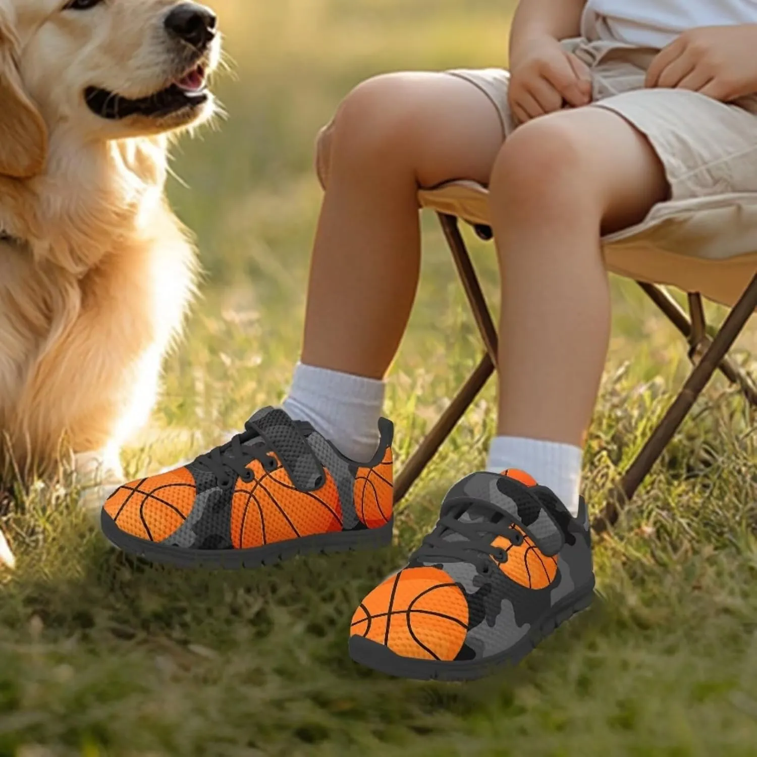 Kids Shoes for Boys Breathable Lightweight Single Buckle Sneakers Low Top Mesh Athletic Casual Shoes