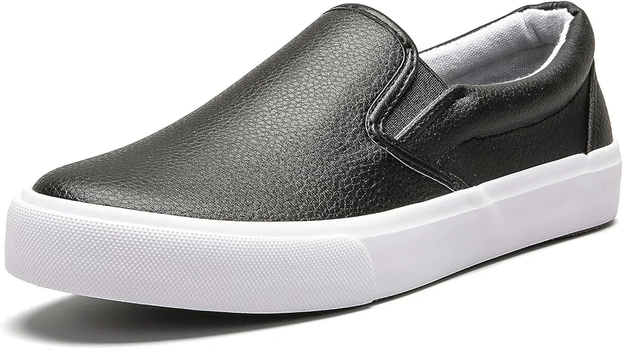 Low-Top Slip Ons Women's Fashion Sneakers Casual Canvas Sneakers for Women Comfortable Flats Breathable Padded Insole Slip on Sneakers Women Low Slip on Shoes
