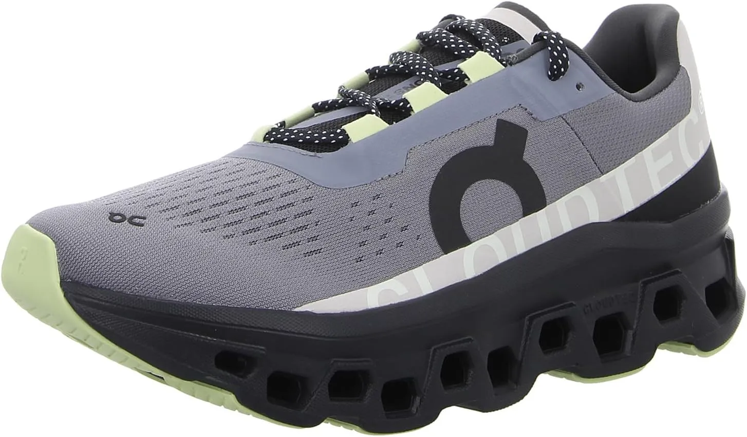 On Running Cloudmonster Men's Sneakers, Magnet/Fossil, 10