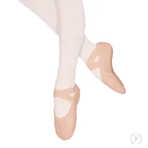 Pass Child Leather Ballet Slippers - A2011C - Size 9 and Size 10