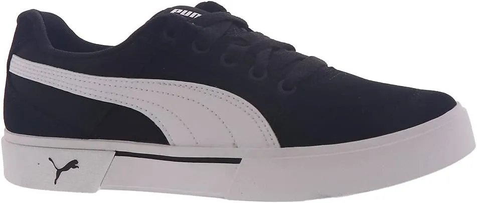 PUMA C-Rey SD JR Boys' Youth Sneaker 4 M US Big Kid Black-White