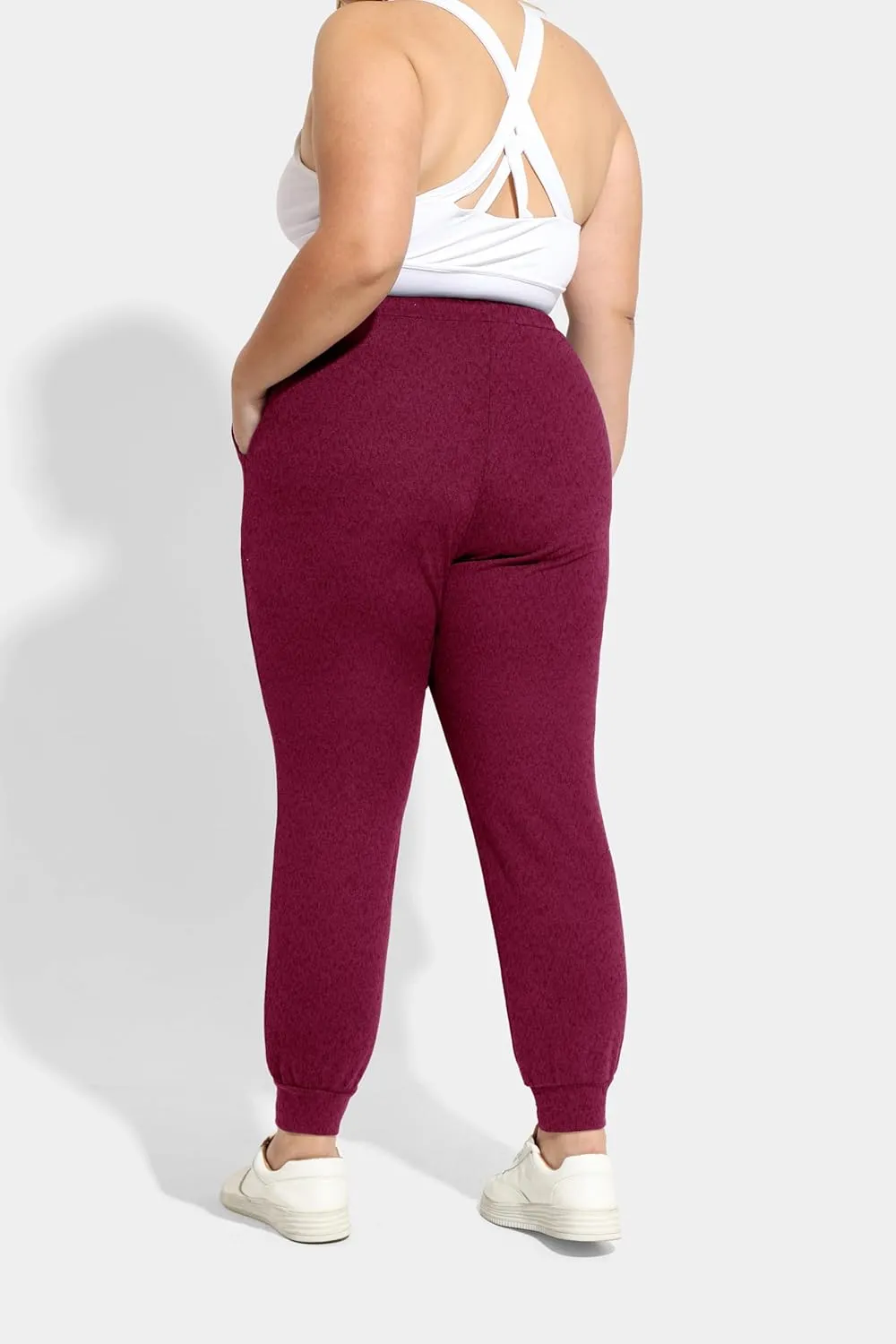 RITERA Plus Size Sweatpants for Women Soft Lounge Pants Casual Loose Comfy Pajama Drawstring Pant with Pockets XL-5XL