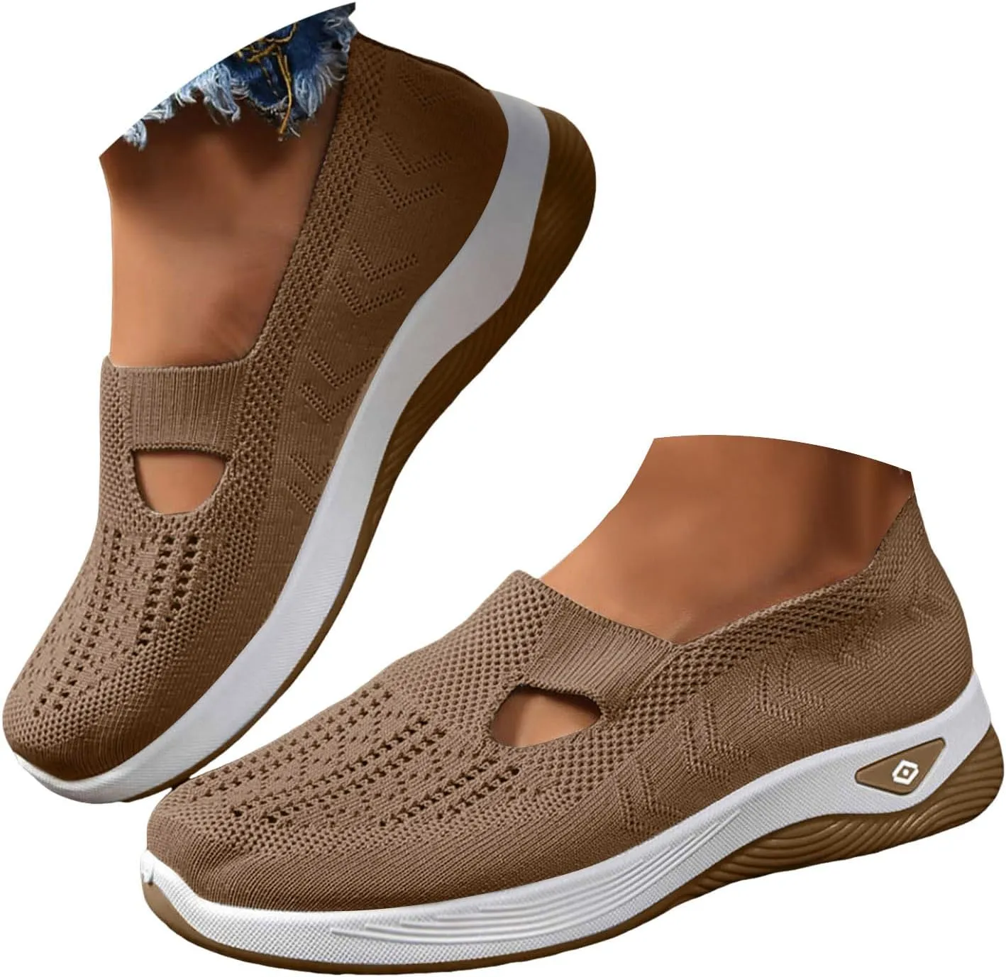 Sandals for Women 2025 Flat Orthopedic Arch Support Comfort Orthotic Walking Breathable Extra Wide Width Womens Shoes