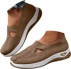 Sandals for Women 2025 Flat Orthopedic Arch Support Comfort Orthotic Walking Breathable Extra Wide Width Womens Shoes