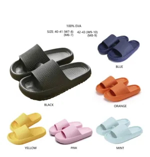 Sliding into Comfort Slides-Yellow Vertical Lines
