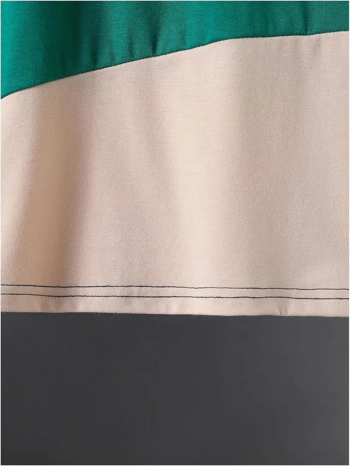 SweatyRocks Boy's Letter Tees Graphic Print Tops Color Block Crewneck Short Sleeve Casual T Shirts