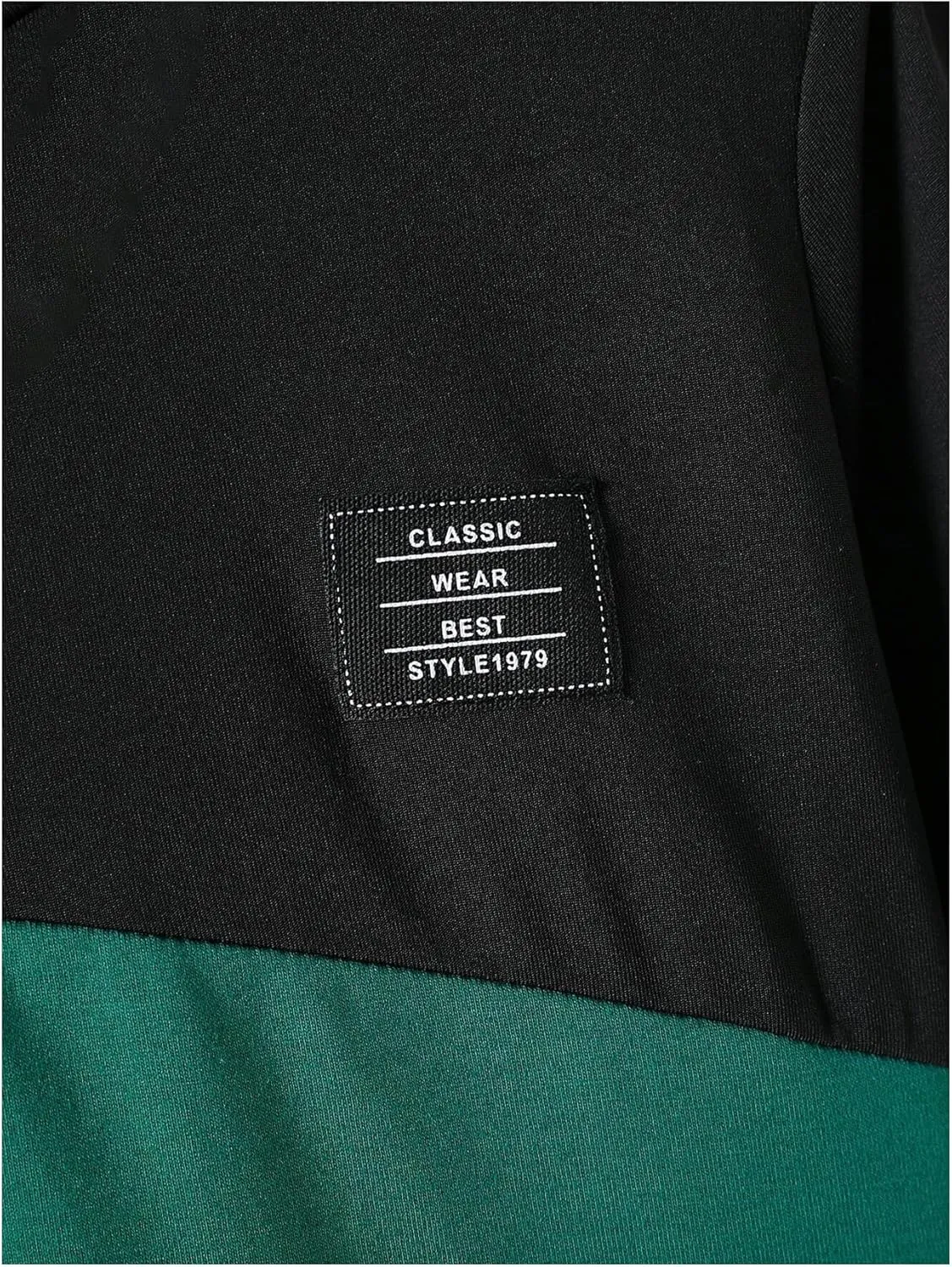 SweatyRocks Boy's Letter Tees Graphic Print Tops Color Block Crewneck Short Sleeve Casual T Shirts