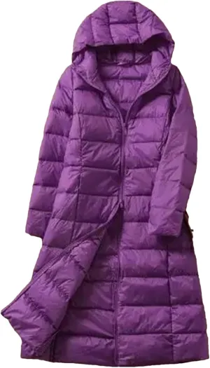 Winter Women Clothing Loose Hooded Down Jacket Warm Down Coat Parkas Female Long Puffer Outwears