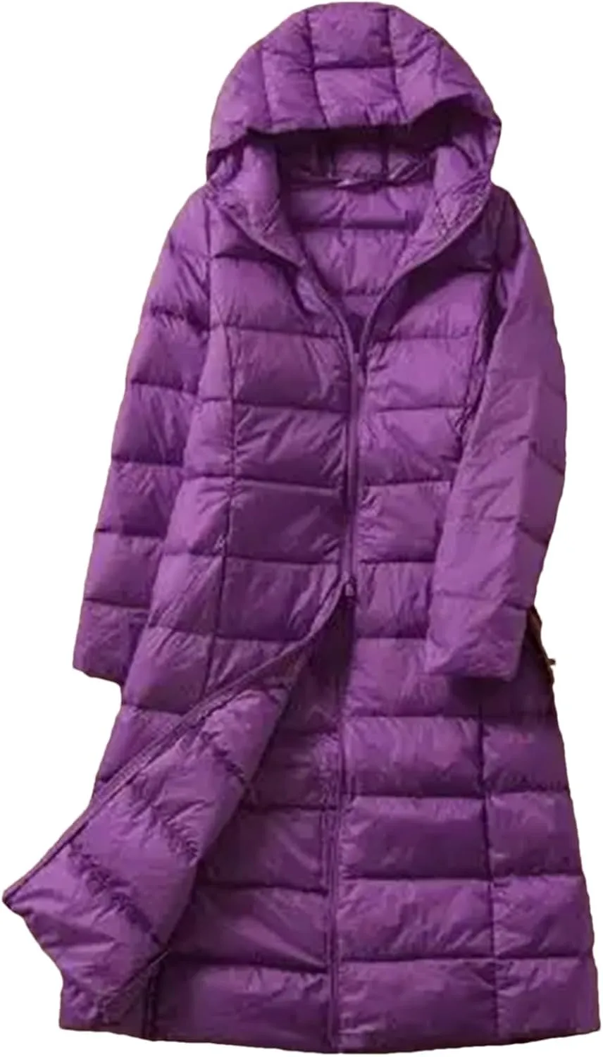 Winter Women Clothing Loose Hooded Down Jacket Warm Down Coat Parkas Female Long Puffer Outwears