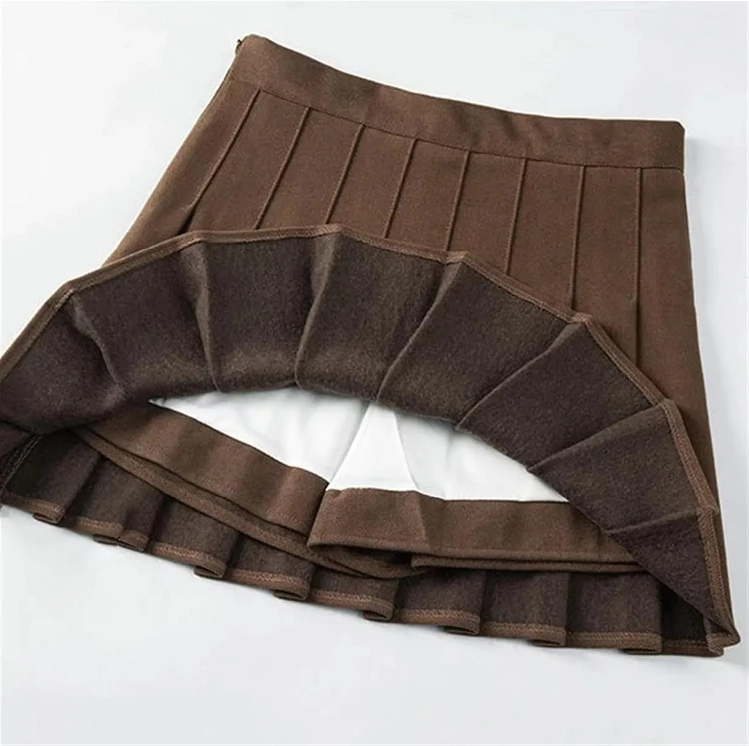 Women's Fashion Pleated Skirt  School Uniform High Waisted Skirt Mini Skirt for Girls Tennis Skirts