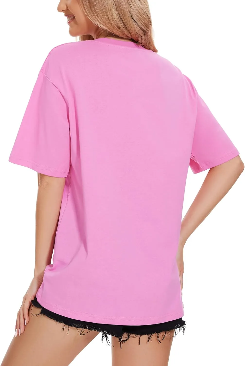 Women's Heart Graphic Tees 2025 Summer Tops Cute Cotton Casual Short Sleeve Crewneck T Shirts