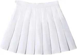 Women's High Waist Mini Pleated Short Skirt for Summer Fashion Lightweight Golf Skirt Casual Tennis Skirts