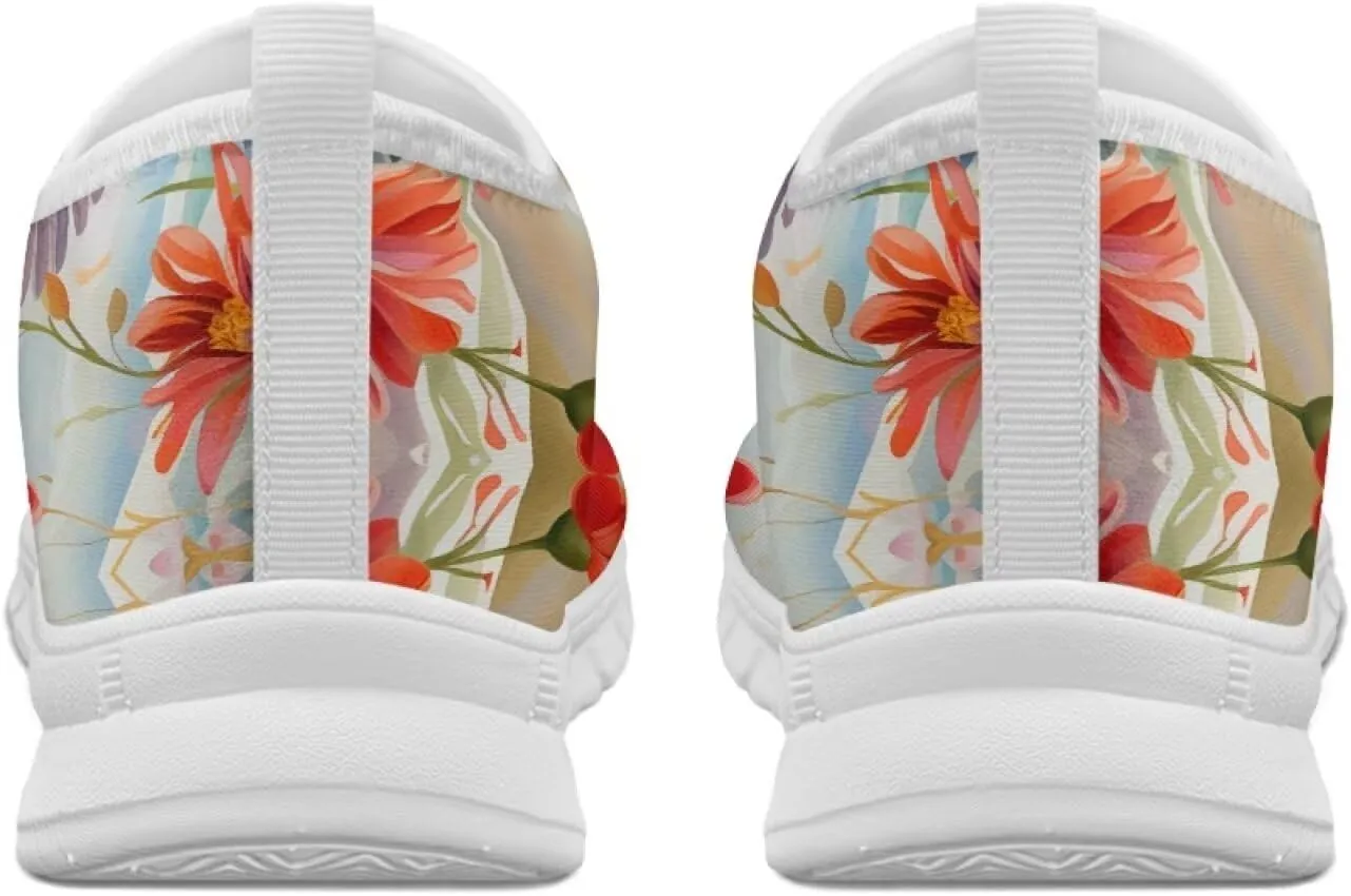 Women's Hummingbird Sneaker Comfortable Slip On Loafers Business Casual Work Shoes Leisure Driving Shoes