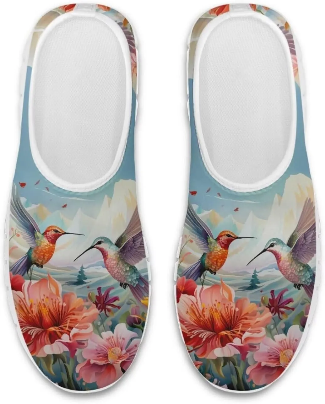 Women's Hummingbird Sneaker Comfortable Slip On Loafers Business Casual Work Shoes Leisure Driving Shoes