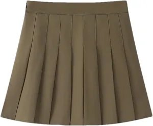 Women's Sexy High Waist Vintage Mini Pleated Skirt for Summer - Tennis Dance Casual Mini Skirts